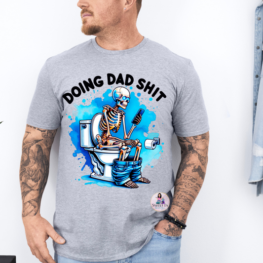 Doing Dad Shit T-Shirt (Blue)