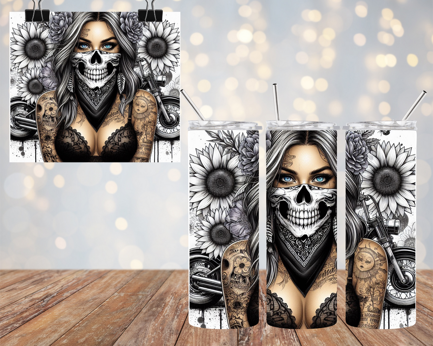 Biker Baddie 20oz Tumbler