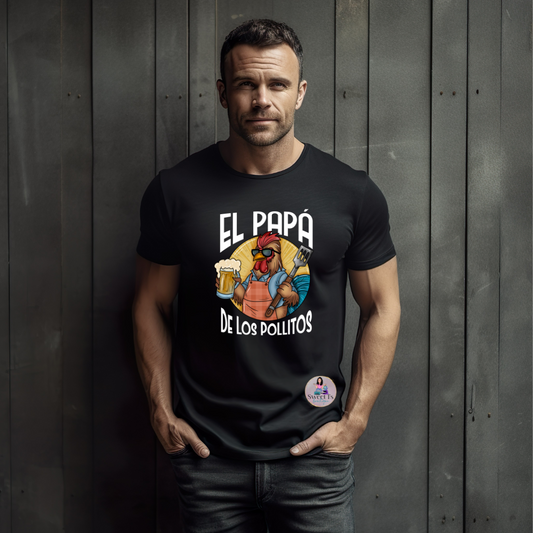 El Papa De Los Pollitos T-Shirt