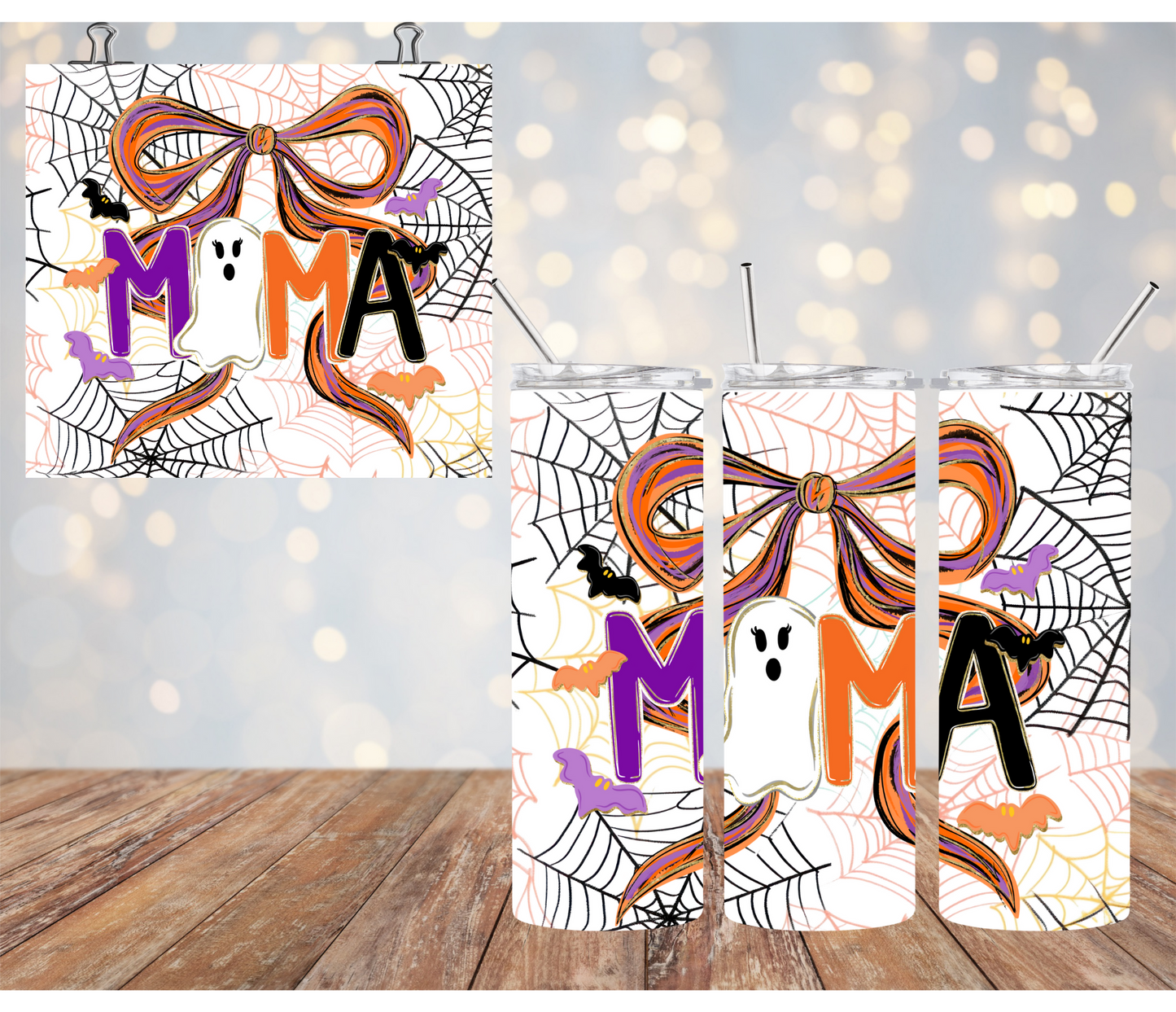 Halloween Coquette Mama 20oz Tumbler