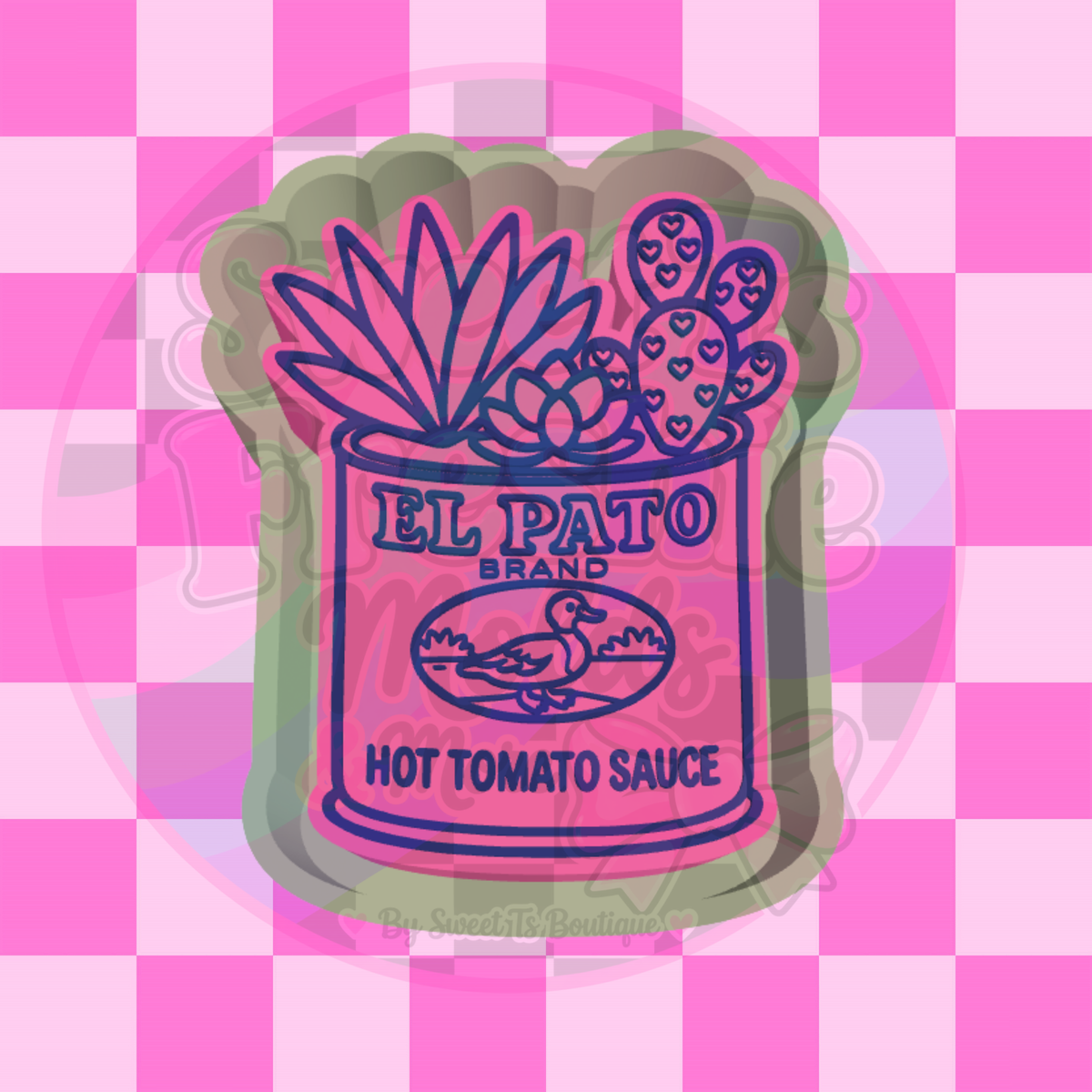 El Pato Can Freshie Mold