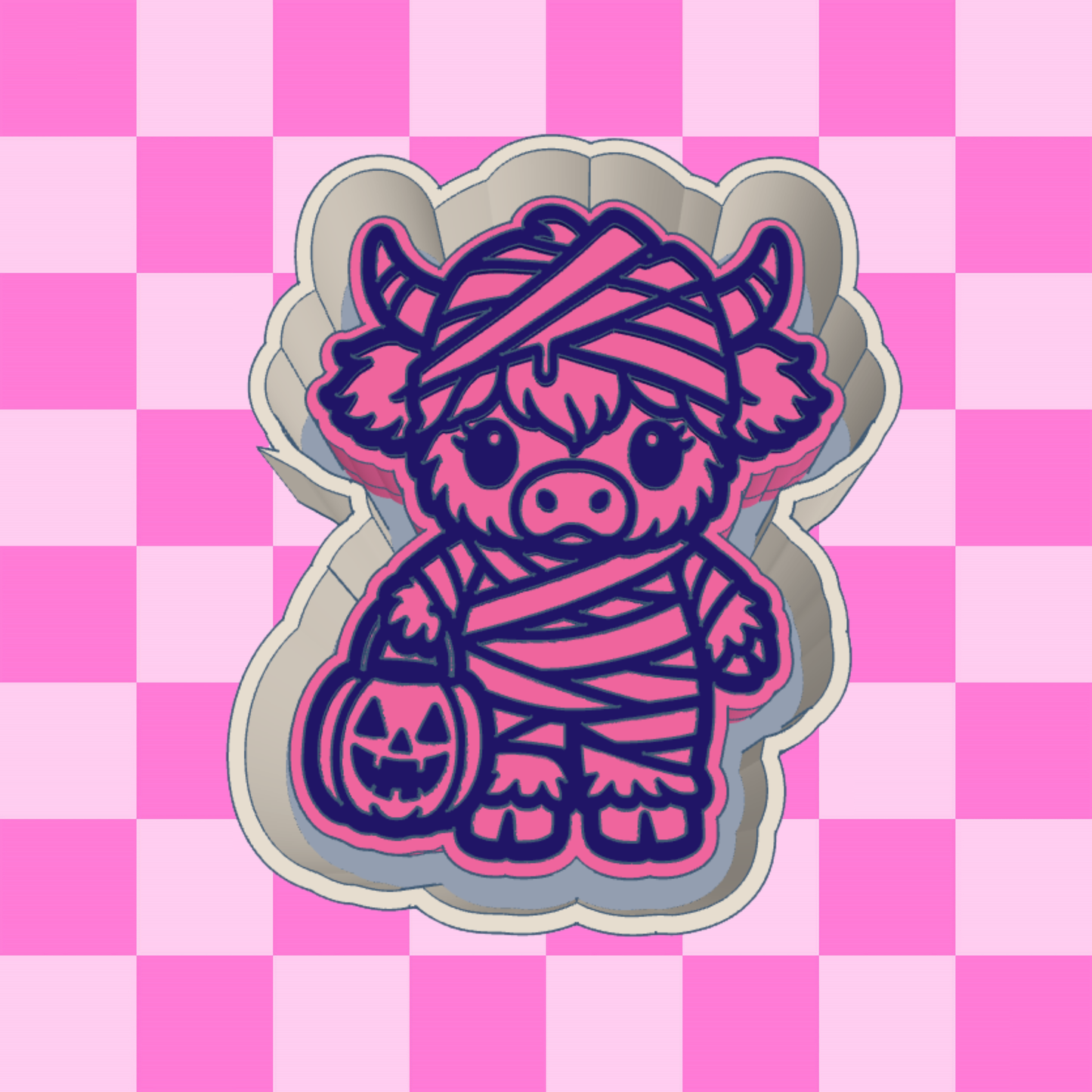 Highland Mummy Cow