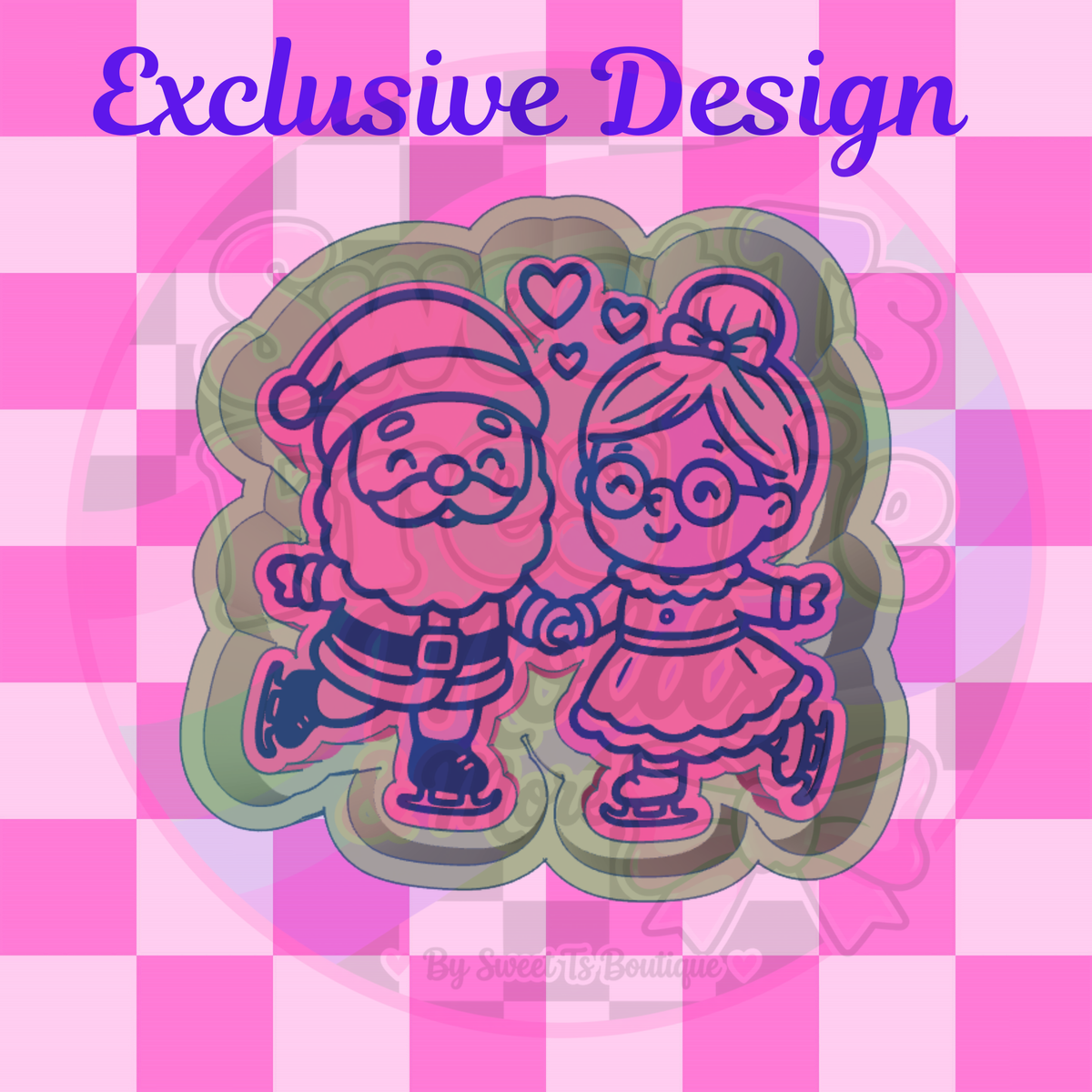 Mr. & Mrs. Claus Skating (Exclusive)
