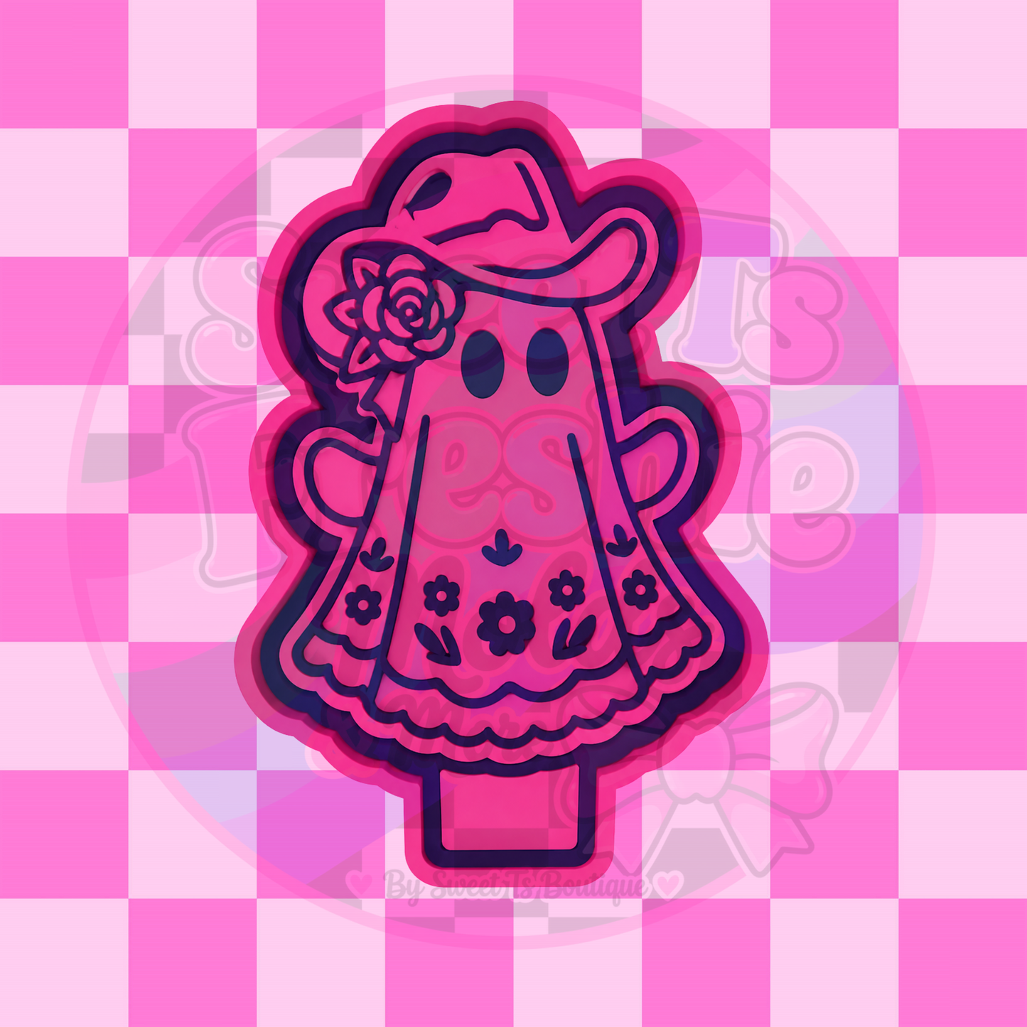 La Spooky Tejana Freshie Mold