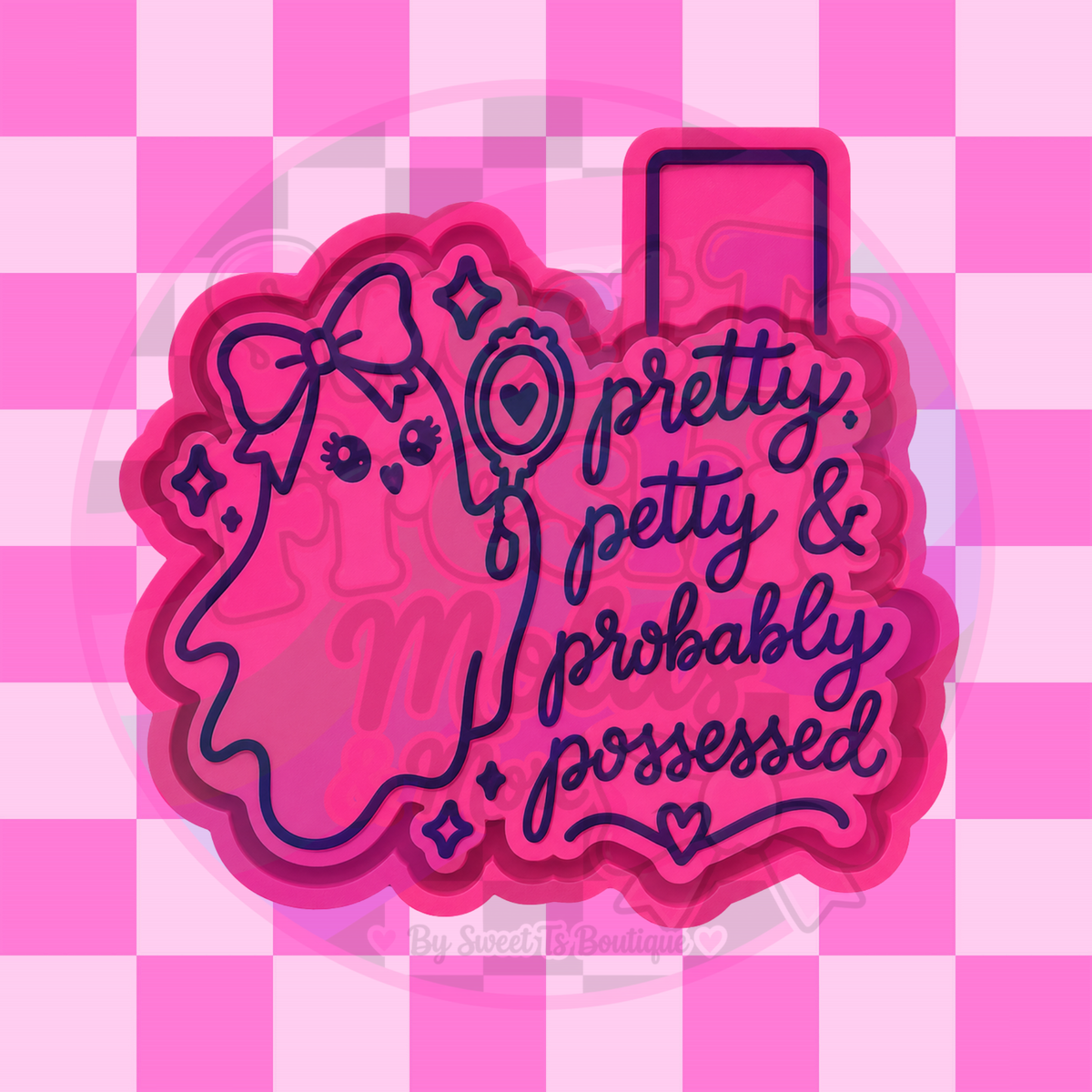 Pretty & Petty Ghostie Freshie Mold