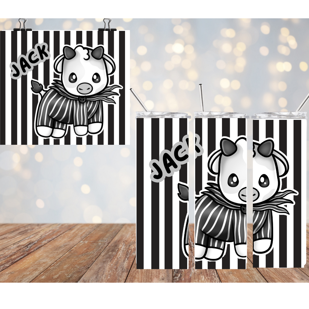 NBC Jack Inspired 20oz Cow Tumbler