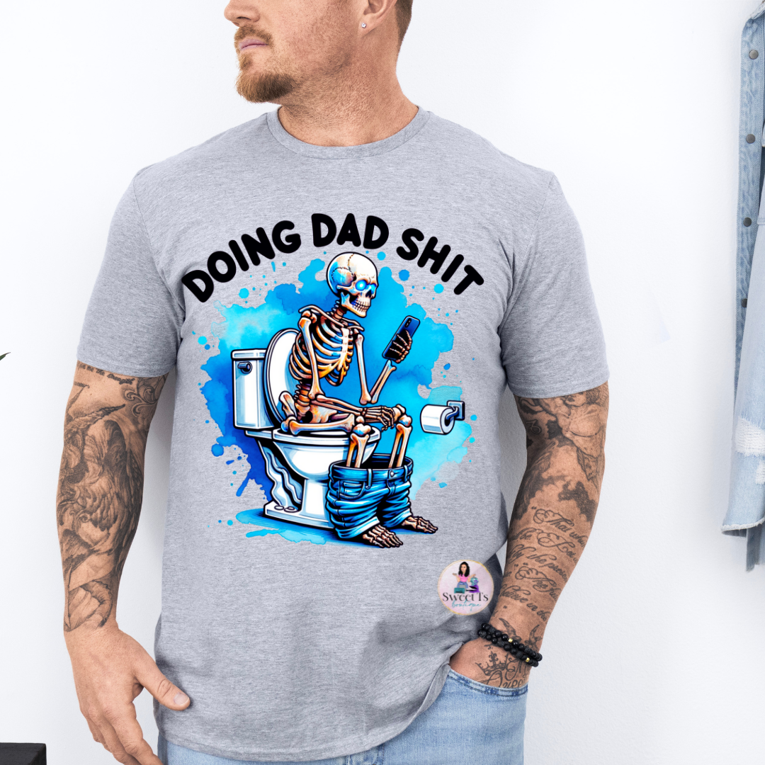 Doing Dad Shit T-Shirt (Blue)