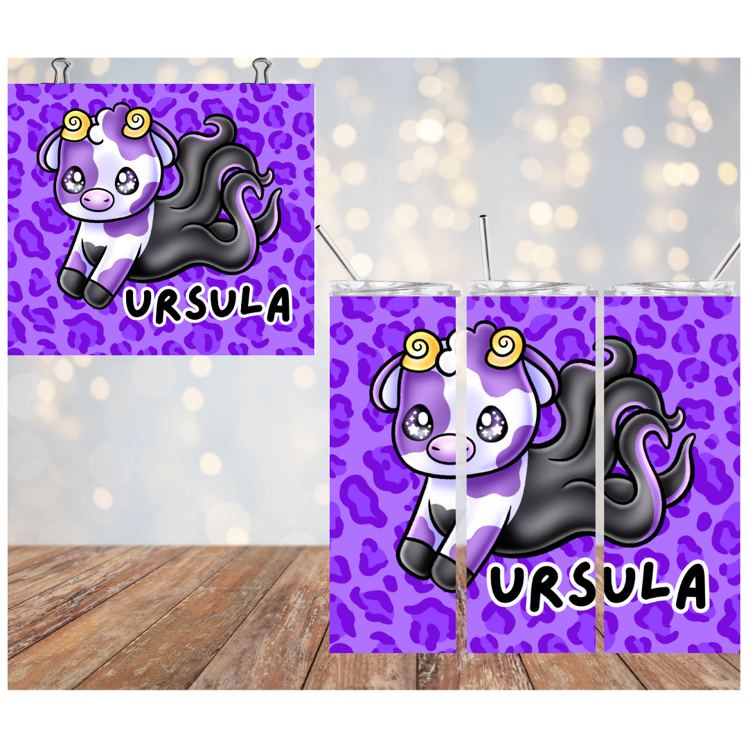 Villain 20oz Tumbler (Ursula Inspired)
