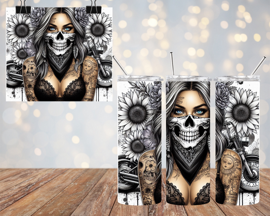 Biker Baddie 20oz Tumbler