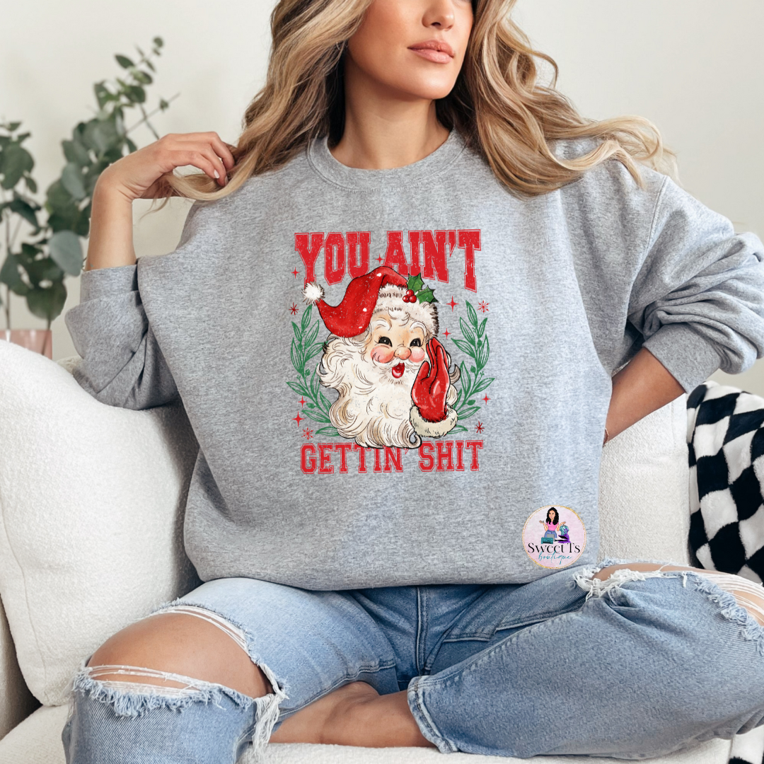 Bad Santa Crewneck (Vulgar)