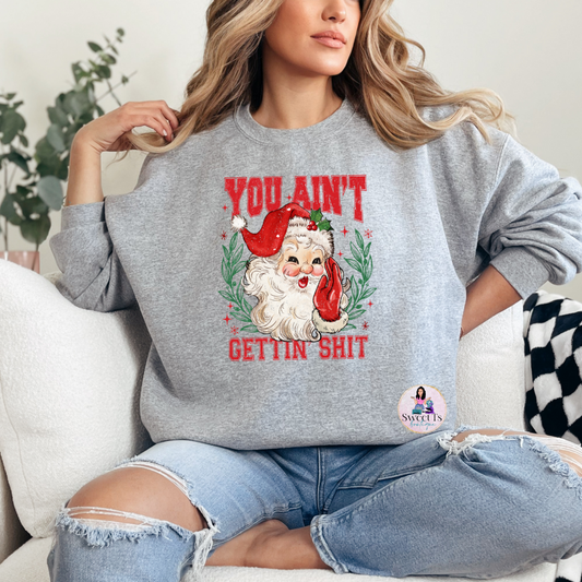 Bad Santa Crewneck (Vulgar)