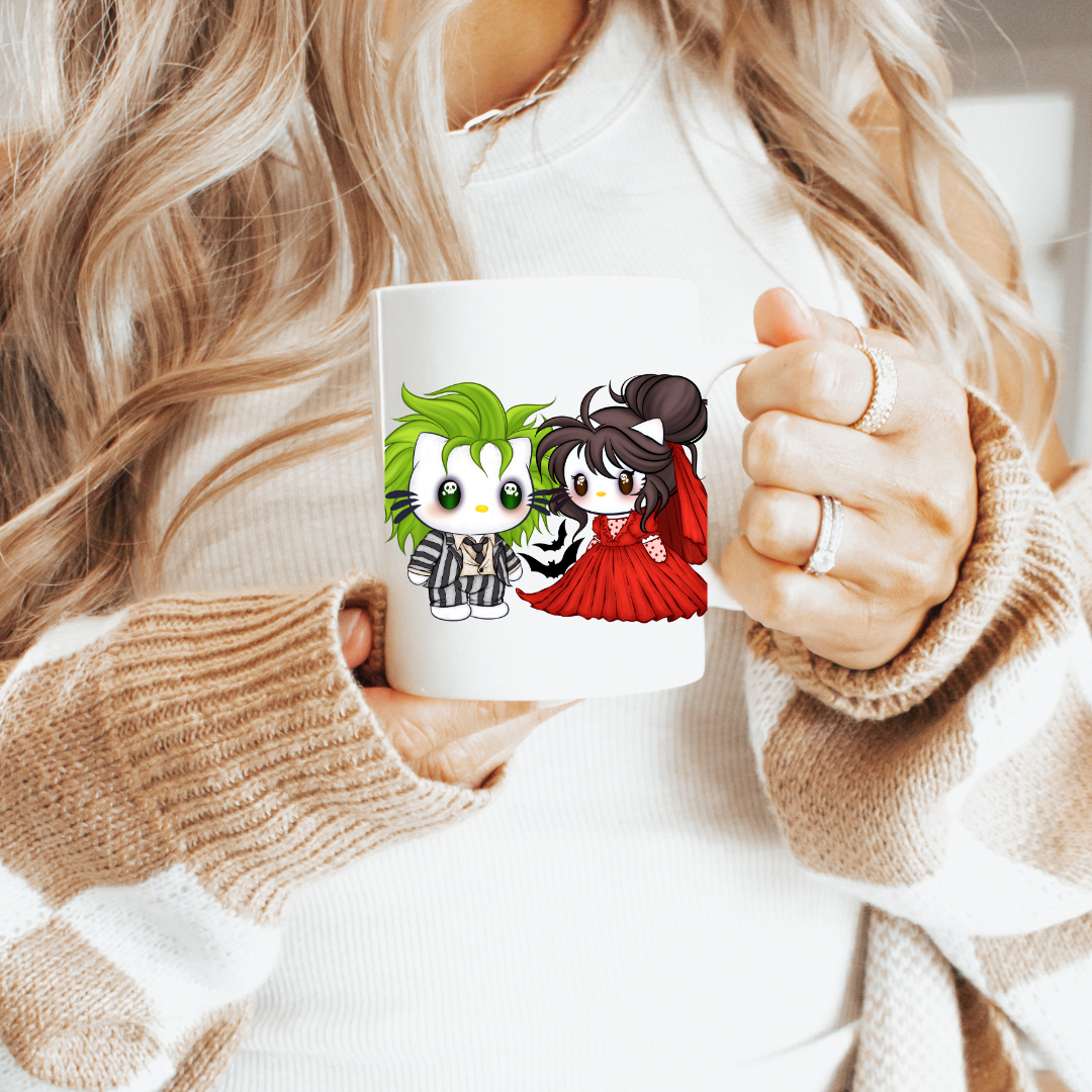 15oz Ceramic Coffee Mugs (Halloween Theme)