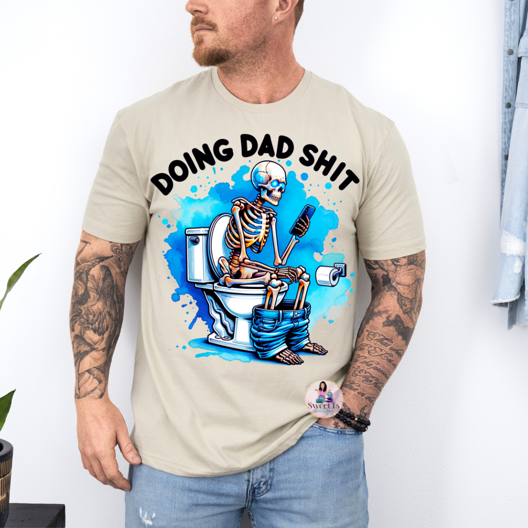 Doing Dad Shit T-Shirt (Blue)