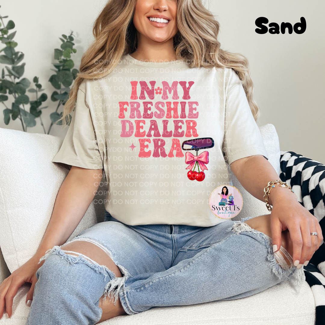 "In My Freshie Dealer Era" Coquette Style T-Shirt (Original Design)