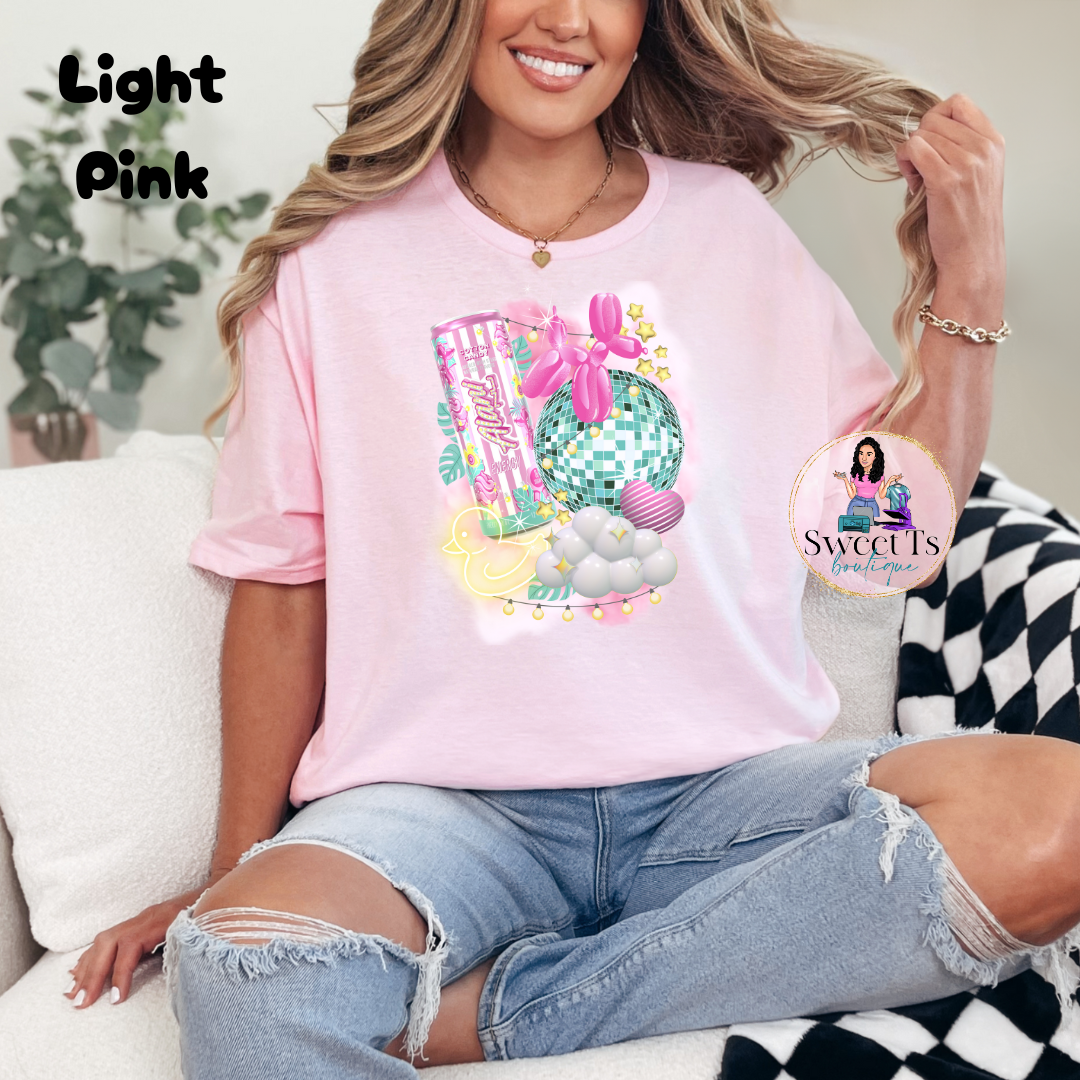 Pink Cotton Candy T-Shirt