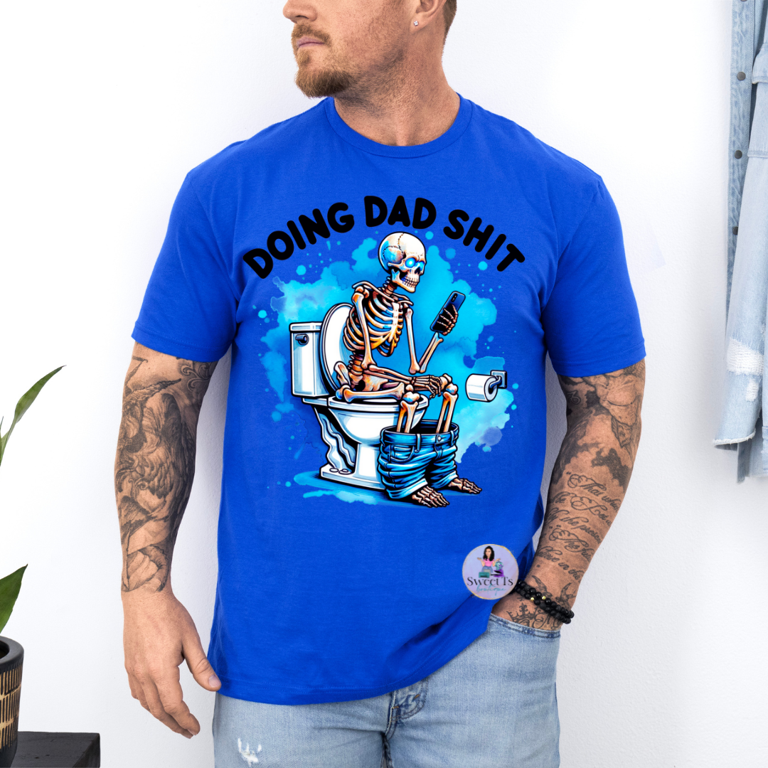 Doing Dad Shit T-Shirt (Blue)