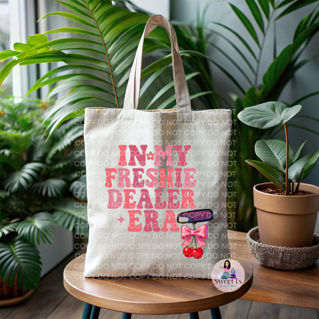 Coquette "In My Freshie Dealer Era" Tote Bag