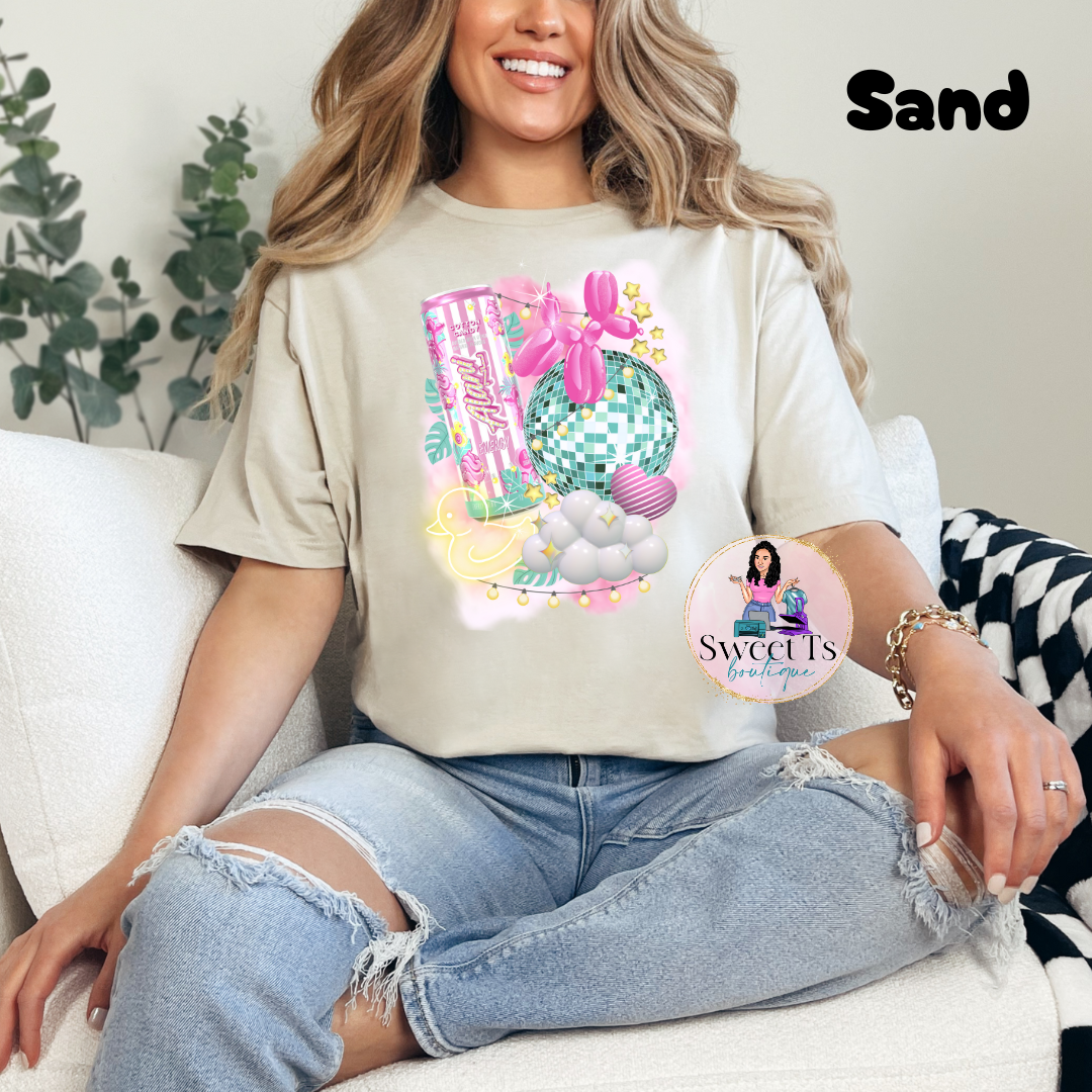 Pink Cotton Candy T-Shirt