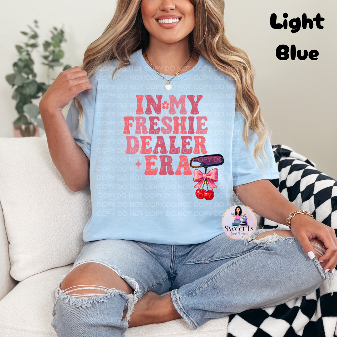 "In My Freshie Dealer Era" Coquette Style T-Shirt (Original Design)
