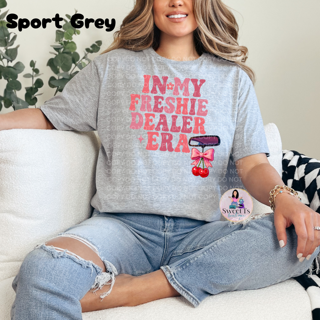"In My Freshie Dealer Era" Coquette Style T-Shirt (Original Design)