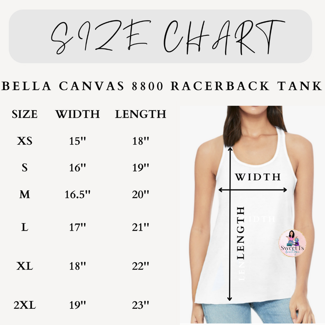 White Flowy Tank Sarcastic Collection