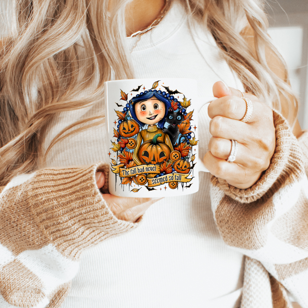 15oz Ceramic Coffee Mugs (Halloween Theme)