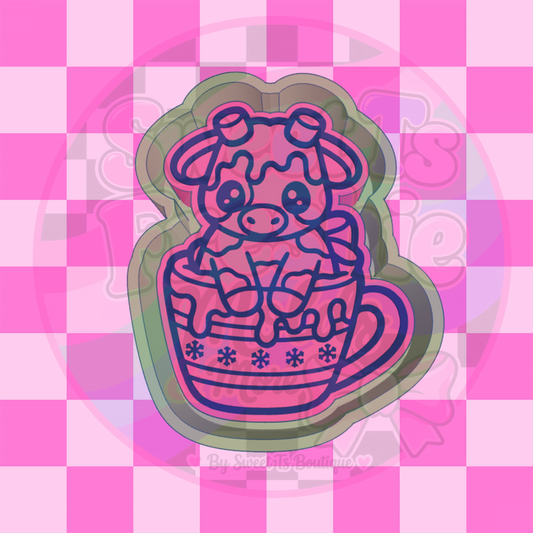 Coco Cow Freshie Mold