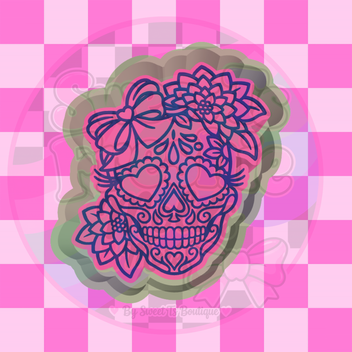 Coquette Calavera Freshie Mold
