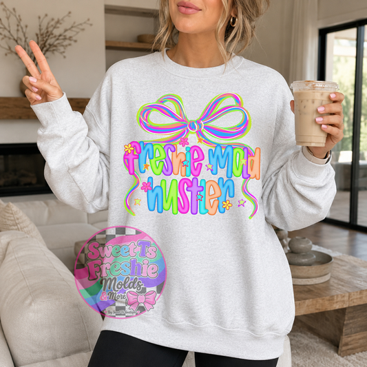 Exclusive "Freshie Mold Hustler" Crewneck (Sublimation)