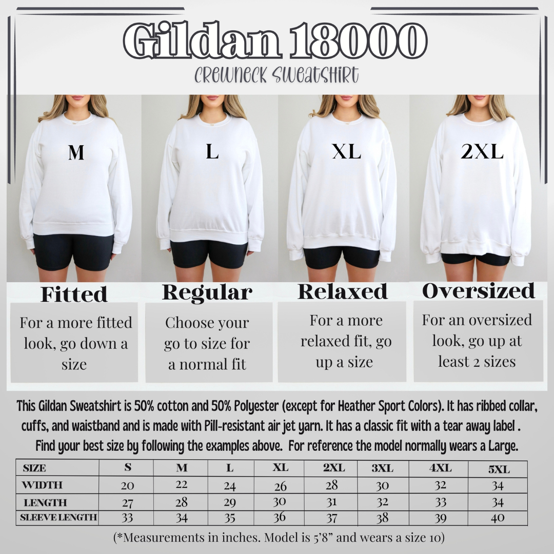 Leopard Bow Freshie Hustler Crewneck (Exclusive DTF Design)