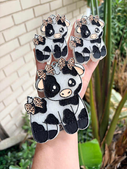 Mama Moo & Mini Moo Trio Freshie Set