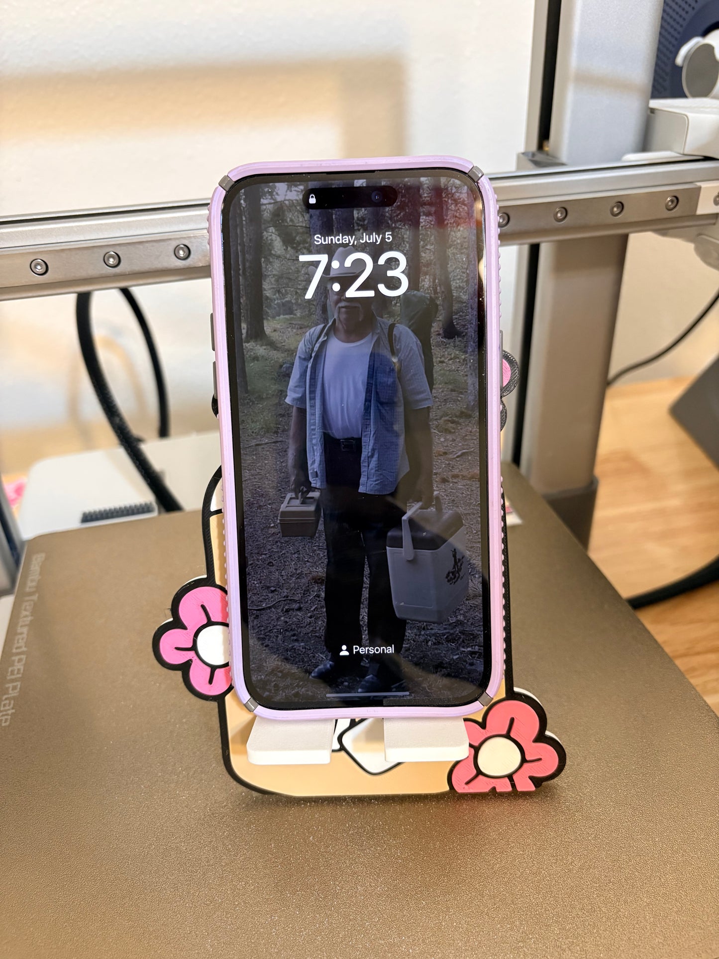 Cute Iced Coffee Phone Stand