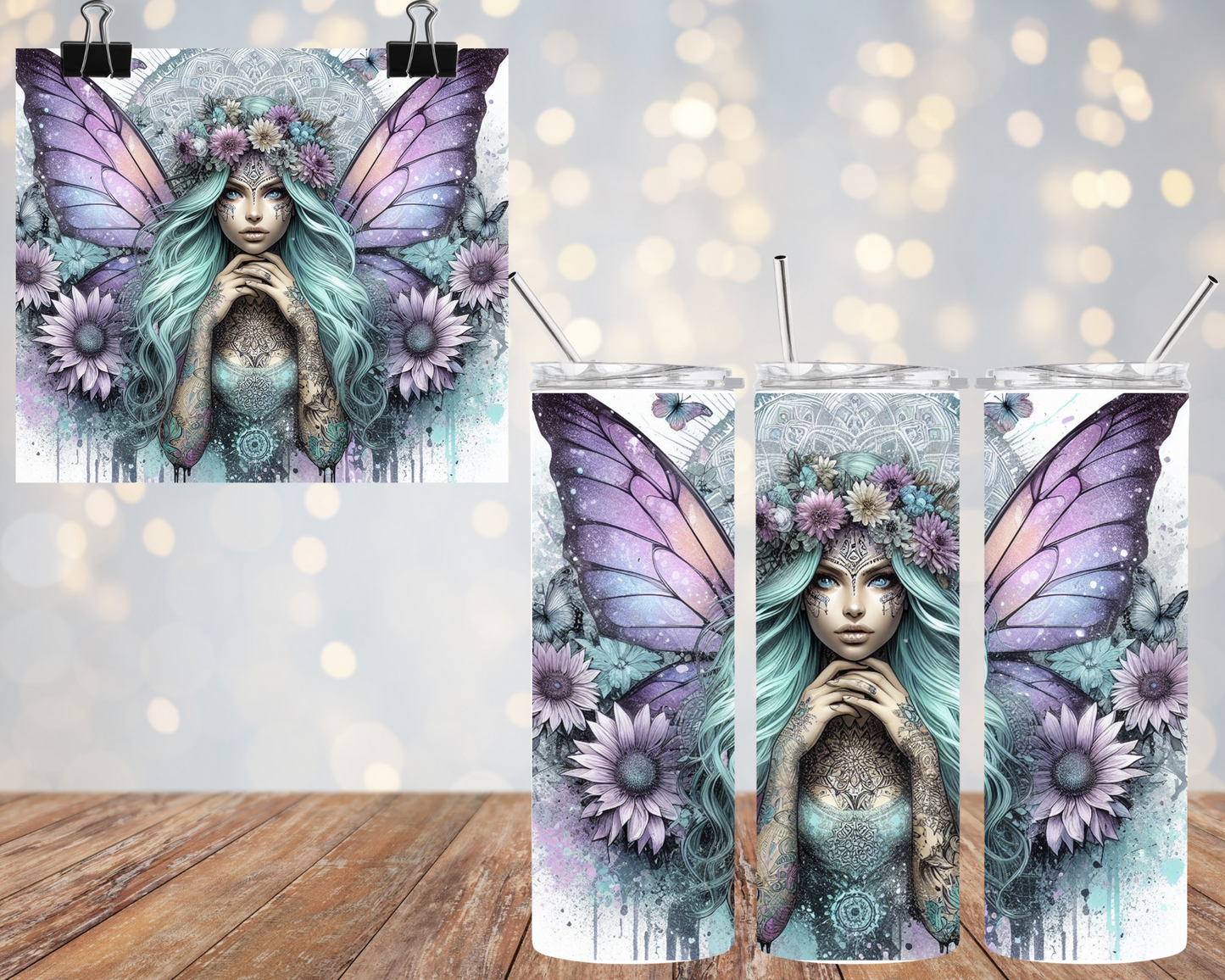 Pastel Fairy 20oz Tumbler