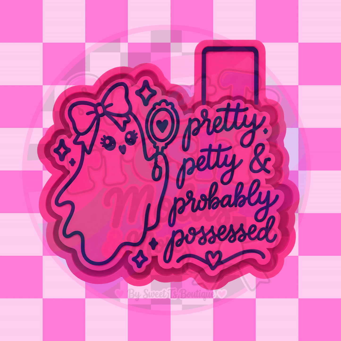 Pretty & Petty Ghostie Freshie Mold