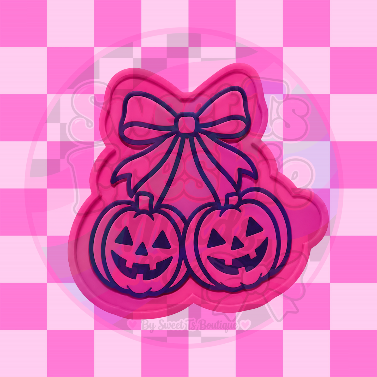 Coquette Pumpkin Cherries Freshie Mold