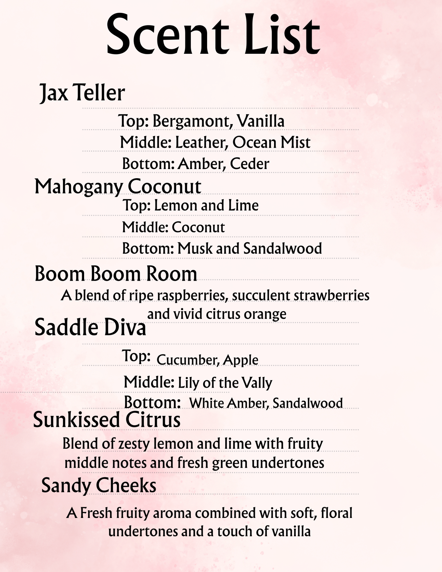 Sweet Scents Aroma Crystals