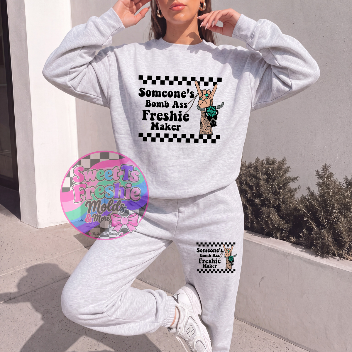 Exclusive "Someone's Freshie Maker" Jogger Set (Sublimation)