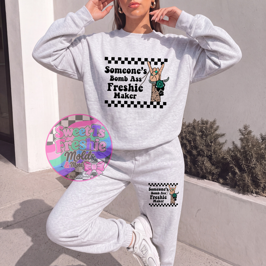 Exclusive "Someone's Freshie Maker" Jogger Set (Sublimation)