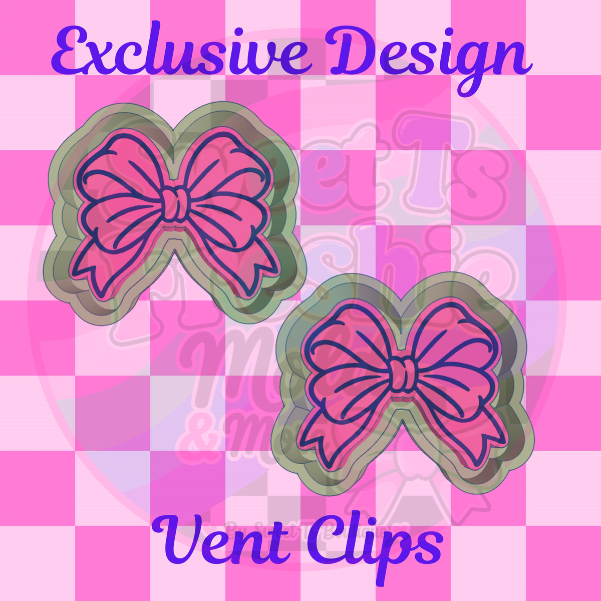 Sweet Ts Coquette Bow Vents Set of Two (Exclusive)
